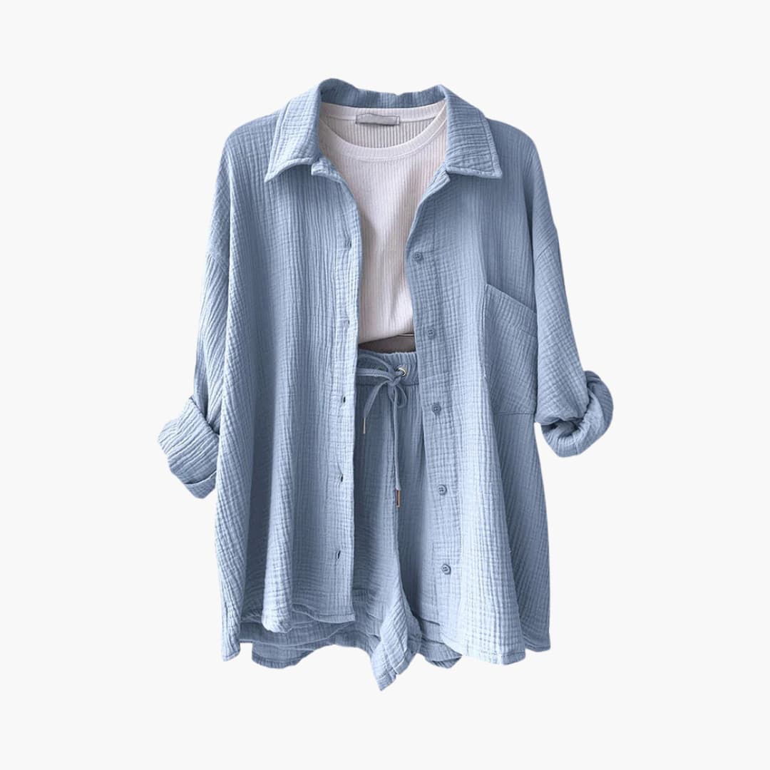 Izabela | Komfortowy 2-częściowy letni zestaw