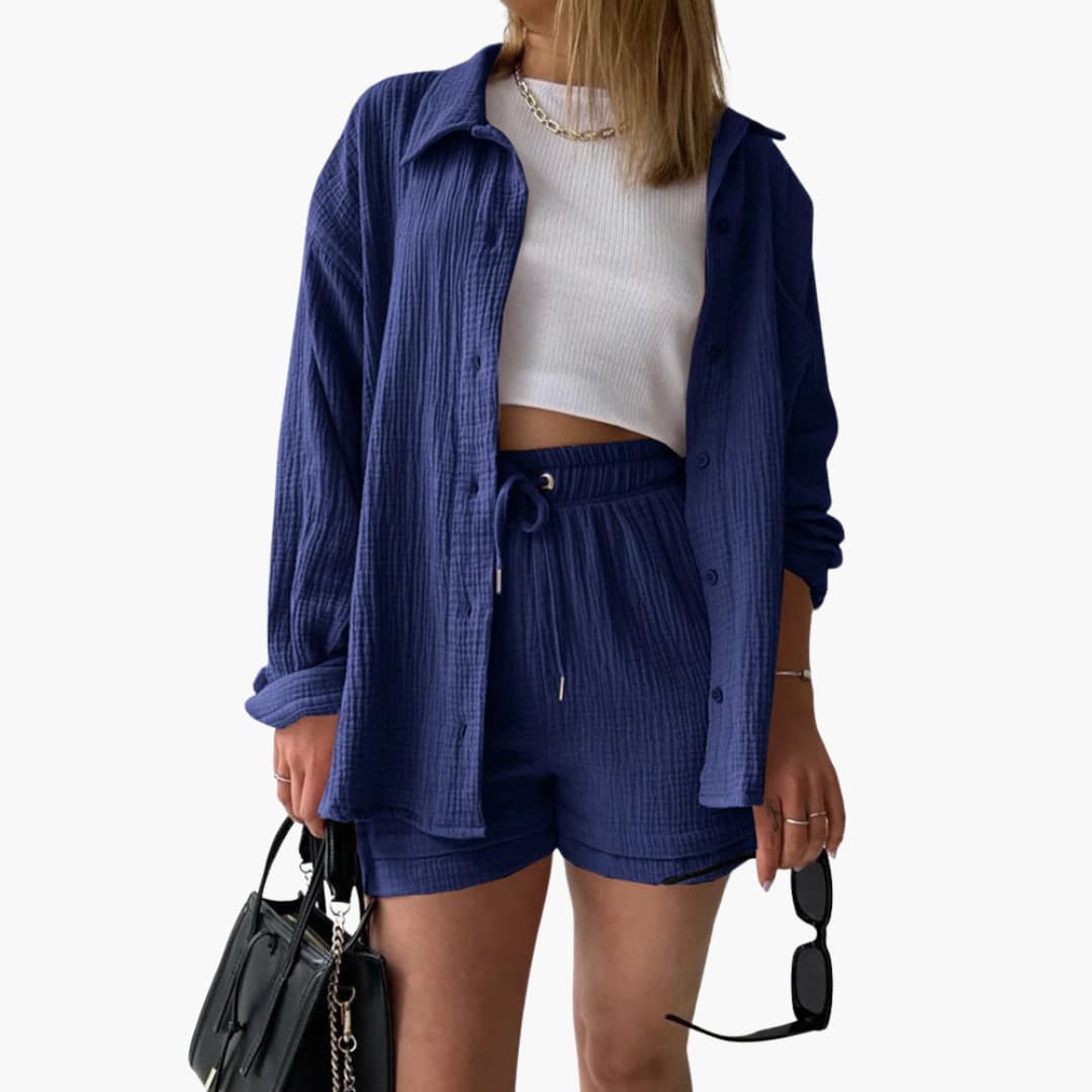 Izabela | Komfortowy 2-częściowy letni zestaw