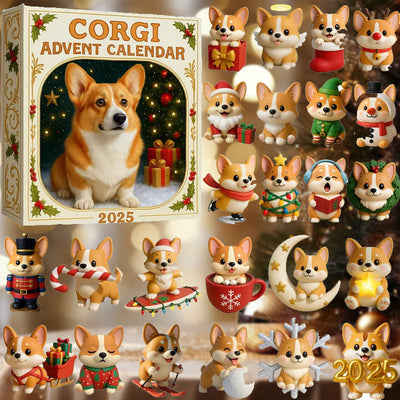 🐶🎄 Kalendarz Adwentowy Corgi 2025
