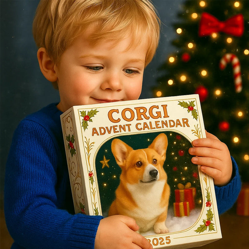 🐶🎄 Kalendarz Adwentowy Corgi 2025