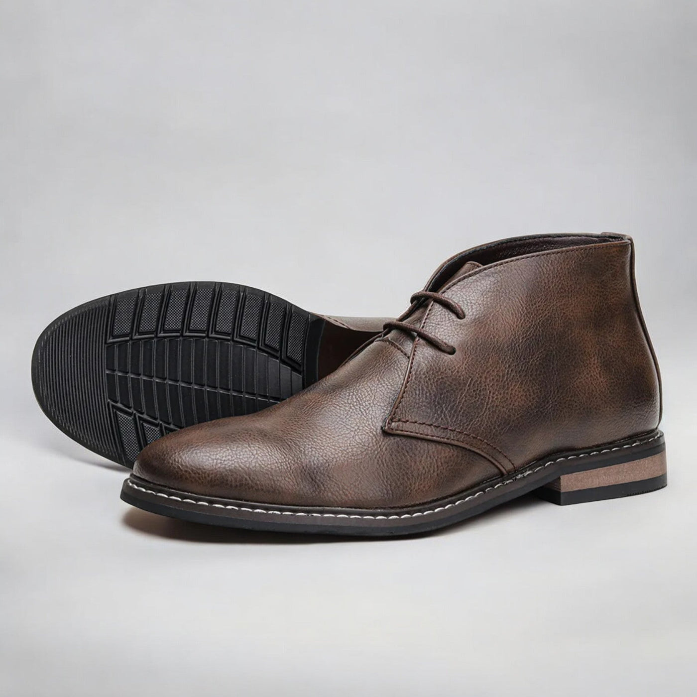 Herold™ | Skórzane botki Chukka
