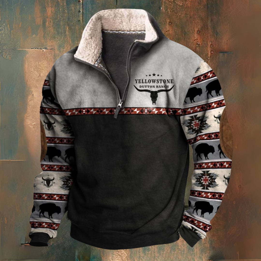 RODEO — Kurtka Z Polarem i Zamek na Pół