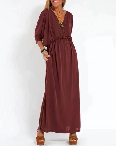 LANI - Sukienka maxi w stylu vintage