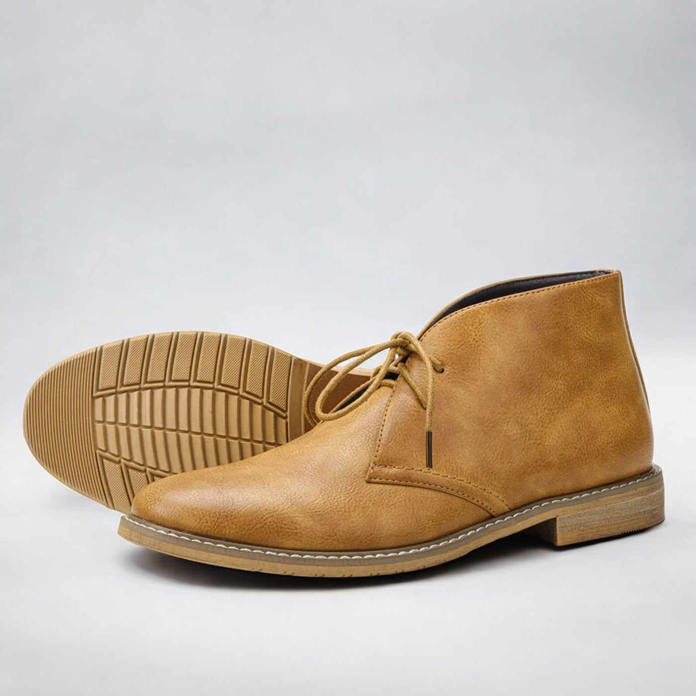 Herold™ | Skórzane botki Chukka