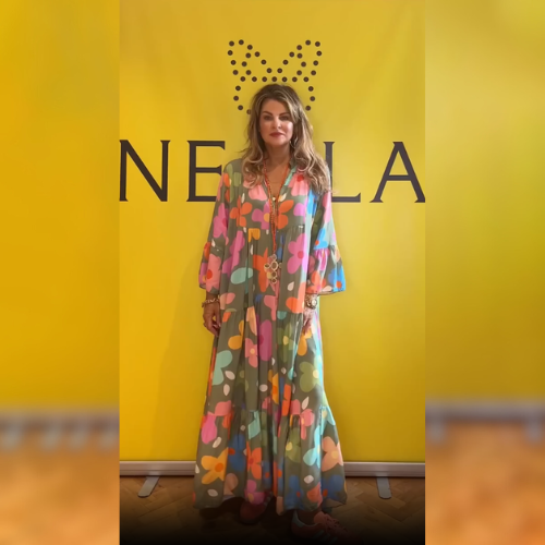 Luna™ - Elegancka sukienka w kwiaty