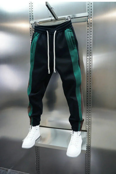 Laurent™ | Spodnie Napinające z Przeciwstawnymi Paskami