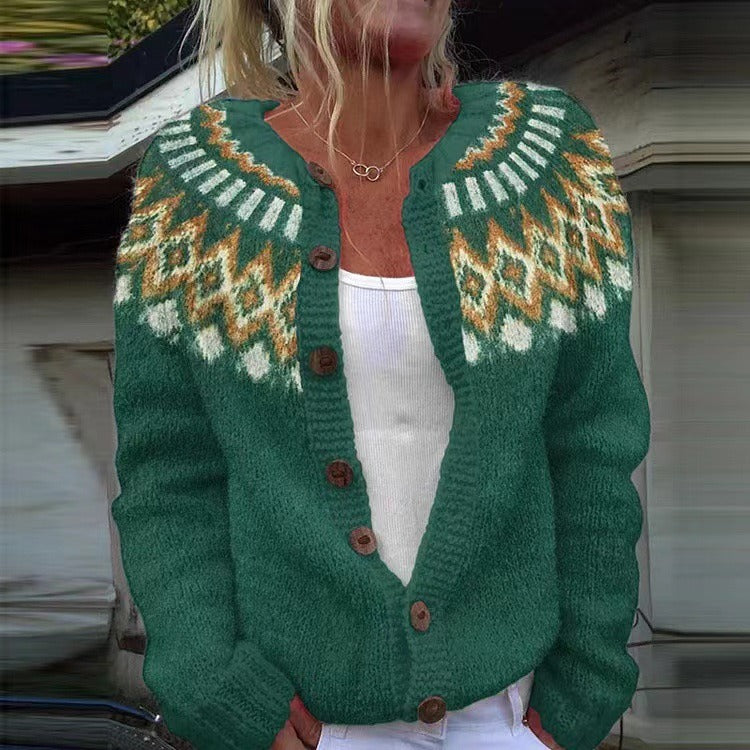 Natalia | Vintage Islandzka Kardiganka