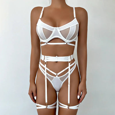 Julietta™ | Zestaw bielizny francuskiej 3 częściowy