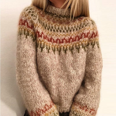 Helena | Miękki sweter Fair Isle