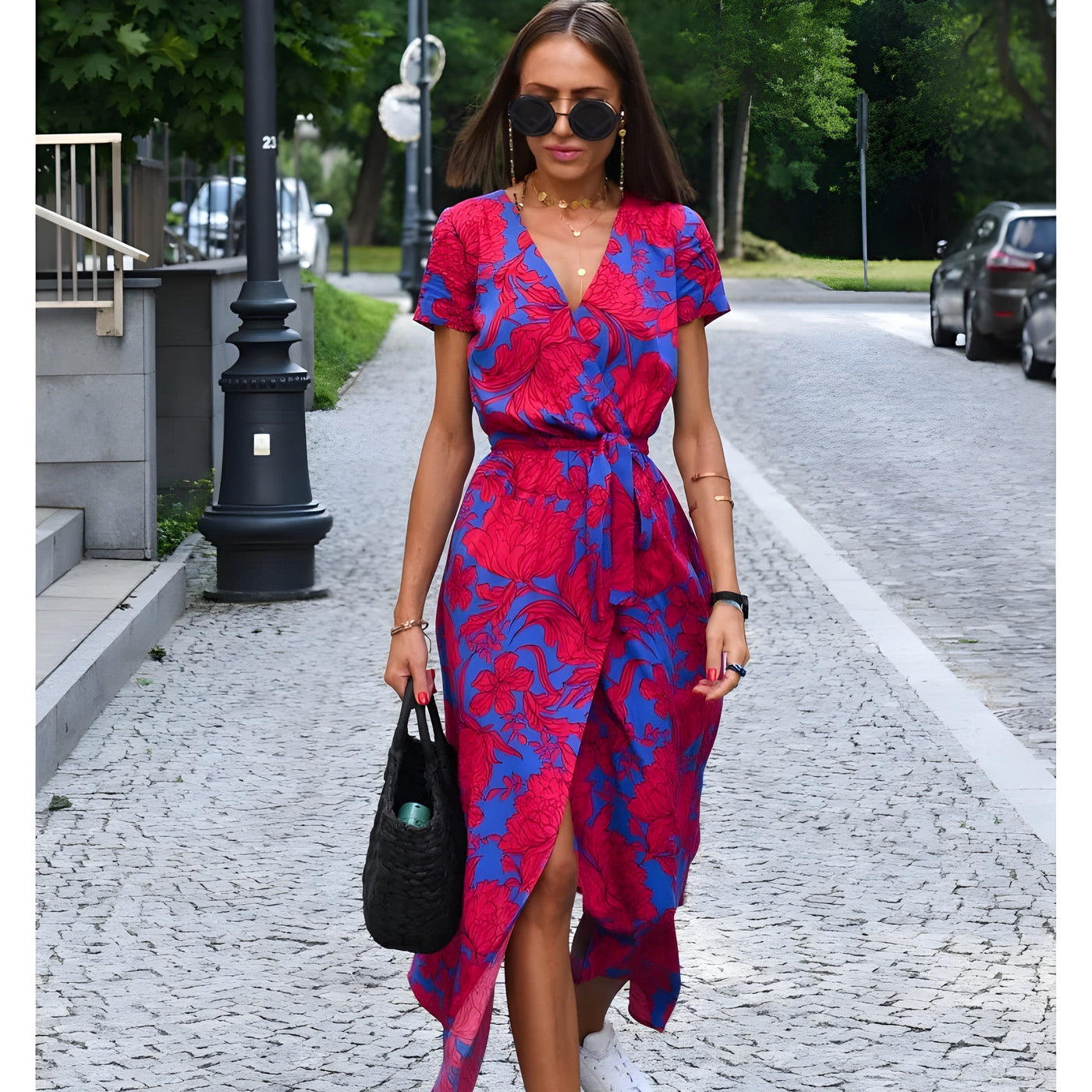 Aldona | Zwiewna i elegancka sukienka na każdą okazję