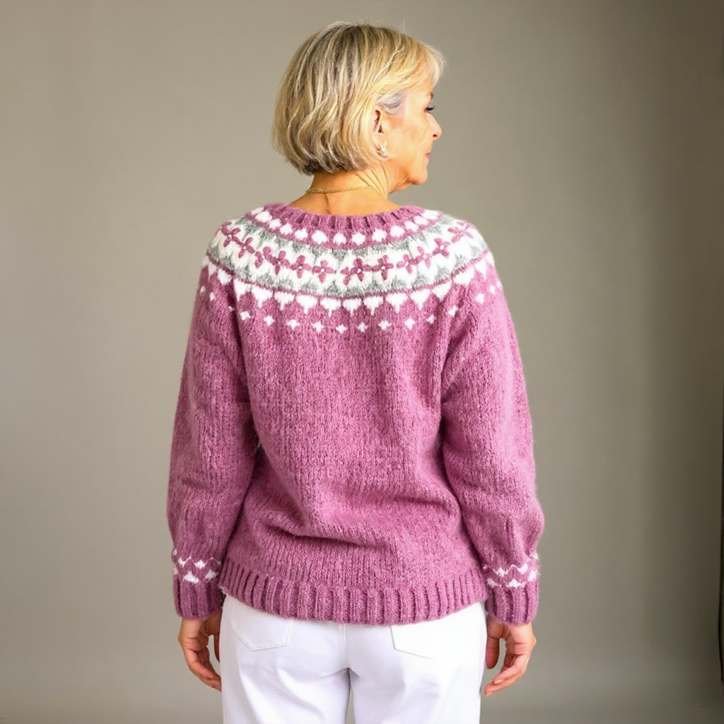 Maya | Vintage Islandzka Sweter
