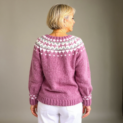 Maya | Vintage Islandzka Sweter