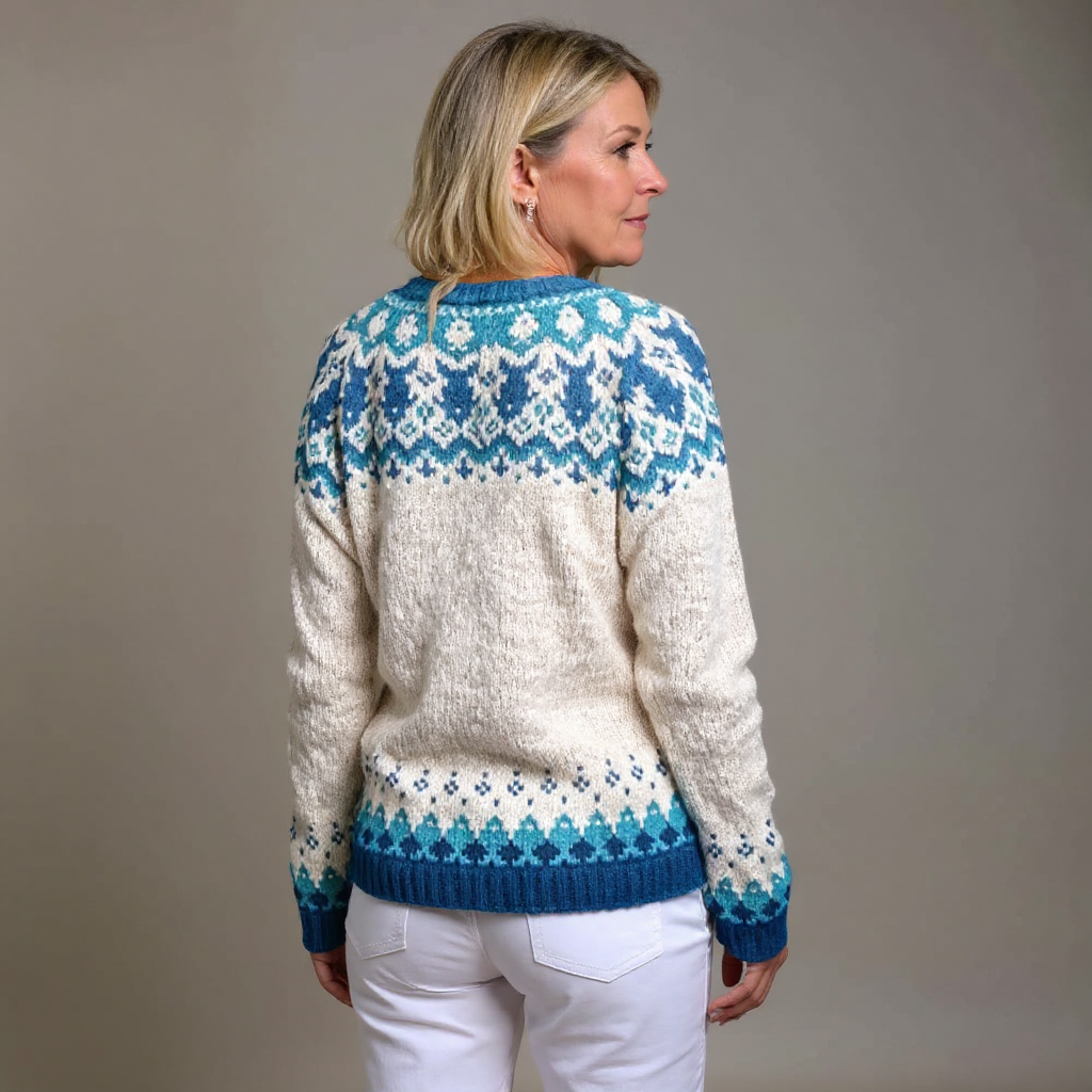 Eva | Vintage Islandzka Sweter