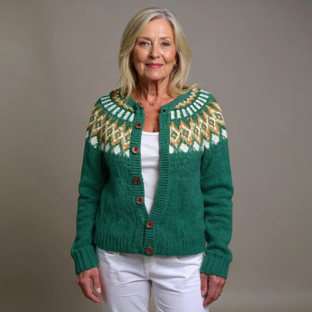 Natalia | Vintage Islandzka Kardiganka