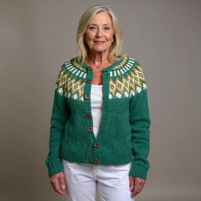 Natalia | Vintage Islandzka Kardiganka