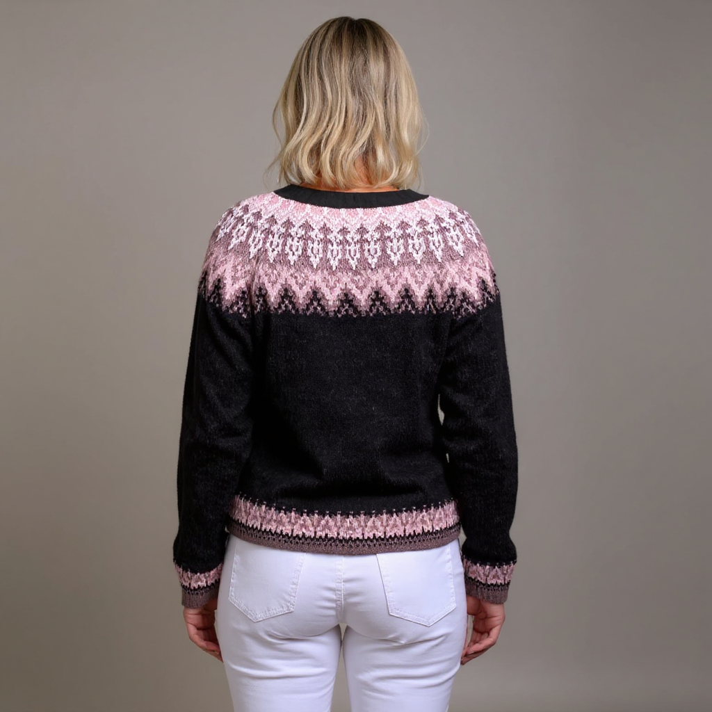 Lydia | Vintage Islandzka Sweter