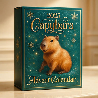 Capybara™ | Kalendarz Adwentowy 2025 – 24 urocze niespodzianki